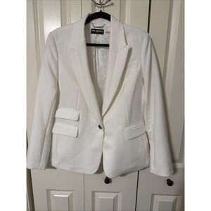 Karl Lagerfeld Women's Cream Blazer's Size 8 Paris Designer
